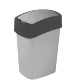 Curver FLIPBIN 9l odpadkový koš šedá/černá 02170-686