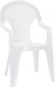 Allibert Zahradní židle BONAIRE bílá 142668